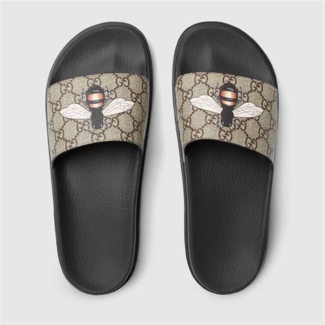 gucci bees slides|Gucci slides clearance.